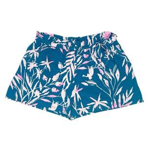 Lilly Pulitzer Rylan Shorts in Tidal Wave It's Prime Time Print Size XL (12-14)